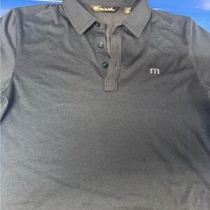 Travis Mathew Heater Polo Blue Sz Small perfect condition